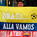 La hinchada de la Tri en Brasil