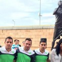 Develada estatua de Benítez