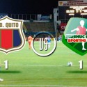 Deportivo Quito empató en casa