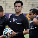 Vinicio Espinel no pitará Aucas vs. River Plate