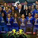 FEF homenajeó a la selección femenina tras su clasificación al Mundial