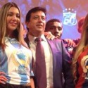 (FOTOS) Deportivo Quito hizo la presentación de su equipo para 2015