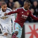 #EcuatorianosEnEuropa: Swansea y West Ham se midieron con un solo tricolor