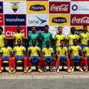 La Sub 20 se tomó la foto oficial, previo a su viaje a Uruguay