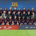 (FOTOS) Ecuatoriano juega en las formativas del FC Barcelona