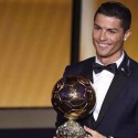 #BalonDeOro: Cristiano Ronaldo consigue su tercer galardón