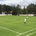 Liga de Quito y Liga de Loja disputaron amistos en Pomasqui