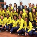(FOTOS) Selección femenina fue homenajeada y participará de campaña