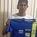 (FOTOS) Byron Cano es nuevo delantero de Delfín SC