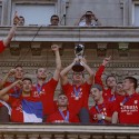 (FOTOS Y VIDEOS) Así fue recibido Serbia luego de ganar el Mundial Sub-20