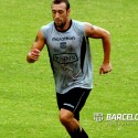 Brahian Alemán viajó a Uruguay, aunque aún no firma su renovación con Barcelona