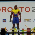 Jorge Arroyo obtuvo bronce en levantamiento de pesas