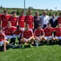Joel Valencia sumó minutos en el primer amistoso de UD Logroñés