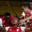 (VIDEO) Independiente Santa Fe goleó y eliminó a Liga de Loja