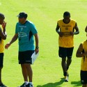 Los amarrilos volvieron a las prácticas