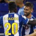 Partido completo de Felipe Caicedo en triunfo de Espanyol