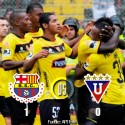 (VIDEO) Barcelona ganó a Liga de Quito, en el primer partido de la era de Cevallos