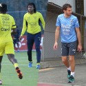 Ecuatorianos y uruguayos ya palpitan el partido de mañana