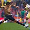 América y Pumas se midieron con dos ecuatorianos en cancha