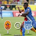 (VIDEO) Aucas empató de local con Emelec y lo complica en su voluntad de ganar la etapa