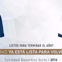 (FOTO) Sociedad Deportivo Quito solicita a la hinchada elegir el nuevo uniforme de la plantilla