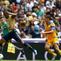 Tigres, de Joffre Guerrón, venció en la primera final a Pumas, de Fidel Martínez