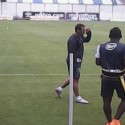 (FOTOS) Brahian Alemán ya cumple su primera práctica con Liga de Quito