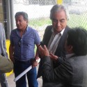 (FOTOS) Prefecto Gustavo Baroja visita instalaciones del Estadio de Aucas