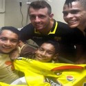 (VIDEO) El detalle de Álvez y ‘Kitu’ Díaz con estos dos pequeños cracks