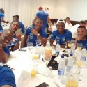 (FOTO) Juan Cazares junto al equipo ecuatoriano listos para enfrentar a Colombia