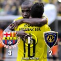 (VIDEO) Barcelona ganó a Independiente y se afianzó en el liderato del campeonato