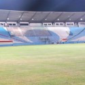 (FOTO) Se están retirando las luminarias del estadio 9 de mayo