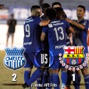 (VIDEO) Emelec se llevó el primer Clásico del Astillero de 2016 contra Barcelona