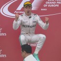 Nico Rosberg volvió al podio en el GP de Europa
