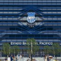 (FOTOS) Emelec pinta su fachada de rosa y se une a la campaña para la prevención del cáncer