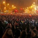 (VIDEO) Miles de chilenos festejan al Bicampeón