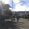 (FOTOS) Hinchas hacen fila para adquirir entradas