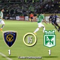 (VIDEO) Independiente y Atlético Nacional no se sacaron ventaja en la ida