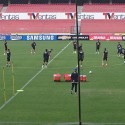 (VIDEO Y FOTOS) La selección de Brasil ya entrenó en Casa Blanca
