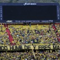 (FOTO) Una pancarta fue el marcador del partido de Barcelona vs Fuerza Amarilla