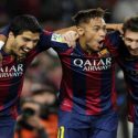 El tridente ‘MSN’ el equipo más goleador