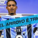 (FOTOS Y VIDEOS) Michael Arroyo fue recibido de gran manera en Gremio y recibió las gracias de América
