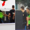 (VIDEO) Neymar se pelea con compañera y abandona la práctica del FC Barcelona