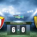 (VIDEO) El Nacional derrotó con goleada a una joven plantilla de Fuerza Amarilla