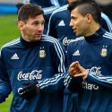 (VIDEO) El golazo de Messi en el entrenamiento de Argentina