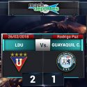 (VIDEO) Liga de Quito consiguió ante Guayaquil City el primer triunfo del campeonato