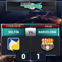 Barcelona se llevó el triunfo de su visita a Delfín en Manta