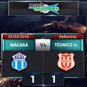 Macará y Técnico Universitario igualaron en el Clásico de Ambato