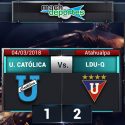 Liga de Quito se llevó el triunfo del Atahualpa ante Universidad Católica