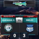Emelec superó a Guayaquil City en el Capwell